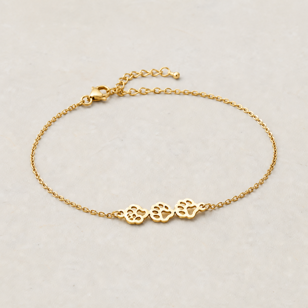 Pet Lover's Paw Bracelet